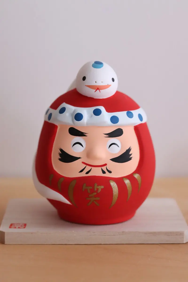 2025 Nishiki-Sai New Year Ornament – Laughing Fortune Snake 1