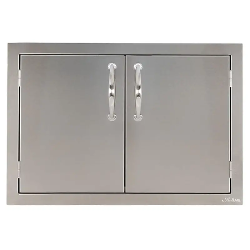 32-Inch Flush-Mount Double Access Door For Modern Outdoor Kitchens 1