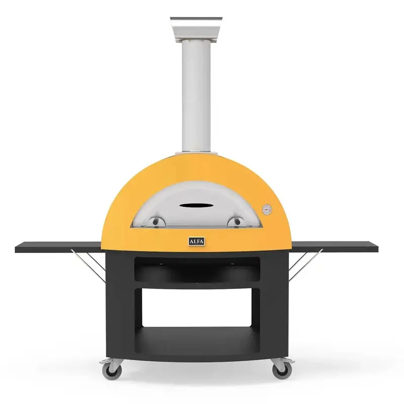 Alfa Forni 5-Pizza Outdoor Oven Base – Adjustable Steel Stand 1