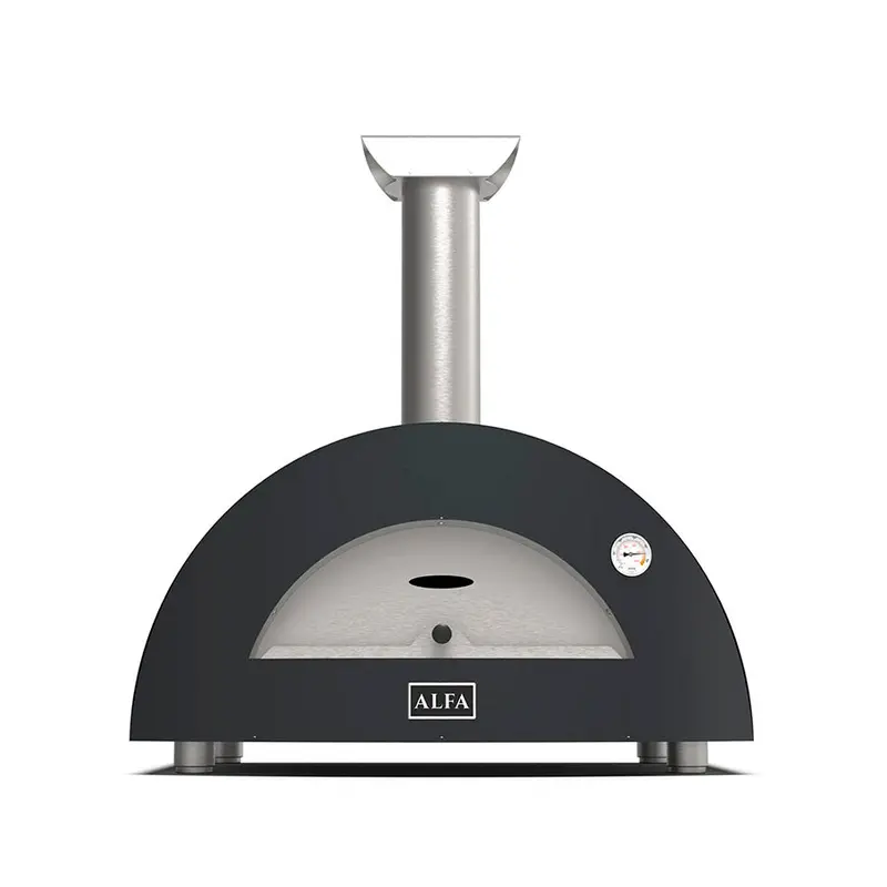 Alfa Forni Moderno 2 – Grey Natural Gas Pizza Oven (2-Pizza Capacity) 1