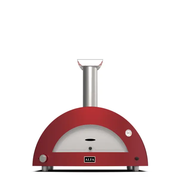 Alfa Forni Moderno 3-Pizza Red Lpg Pizza Oven 1