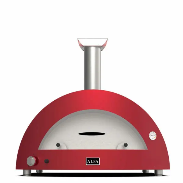 Alfa Forni Moderno 5 – Red Natural Gas Pizza Oven (5-Pizza Capacity) 1
