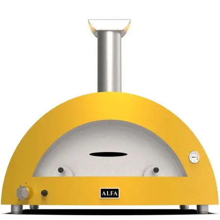 Alfa Forni Moderno 5 – Yellow Natural Gas Pizza Oven (5-Pizza Capacity) 1