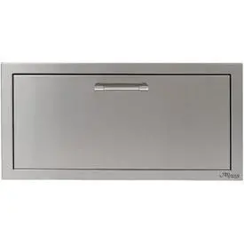 Alfresco Versa Power 30" Signal Grey Gloss Accessory Drawer Unit 1