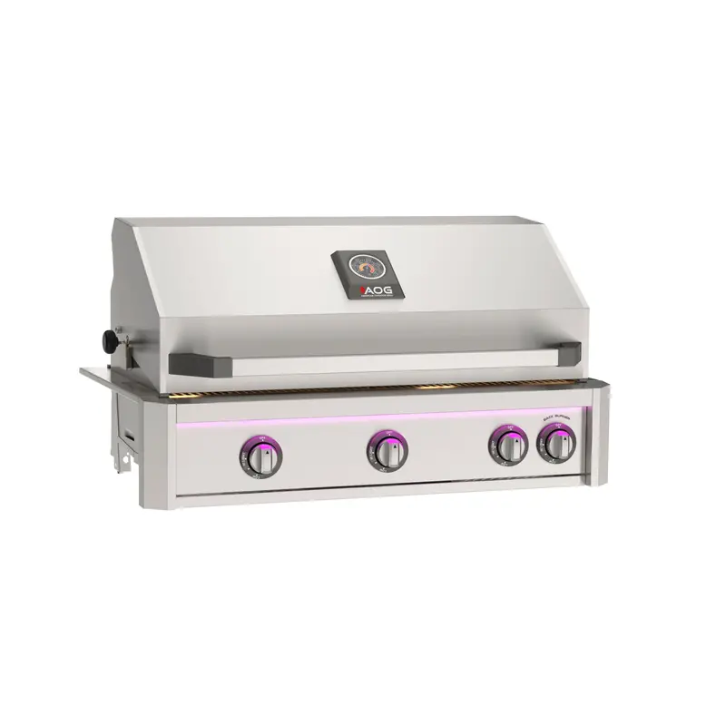 American Outdoor Grill L-Series 36-Inch Stainless Steel Propane Grill With Led Lighting 1