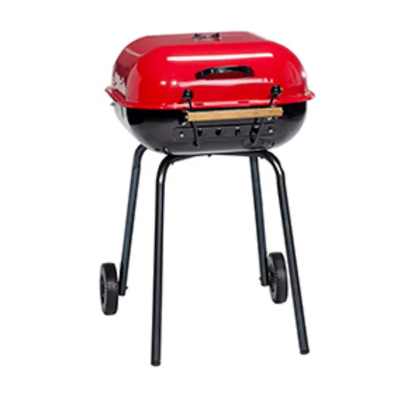 Americana 25" Red Swinger Grill – Precision Height-Adjustable Cooking Surface 1