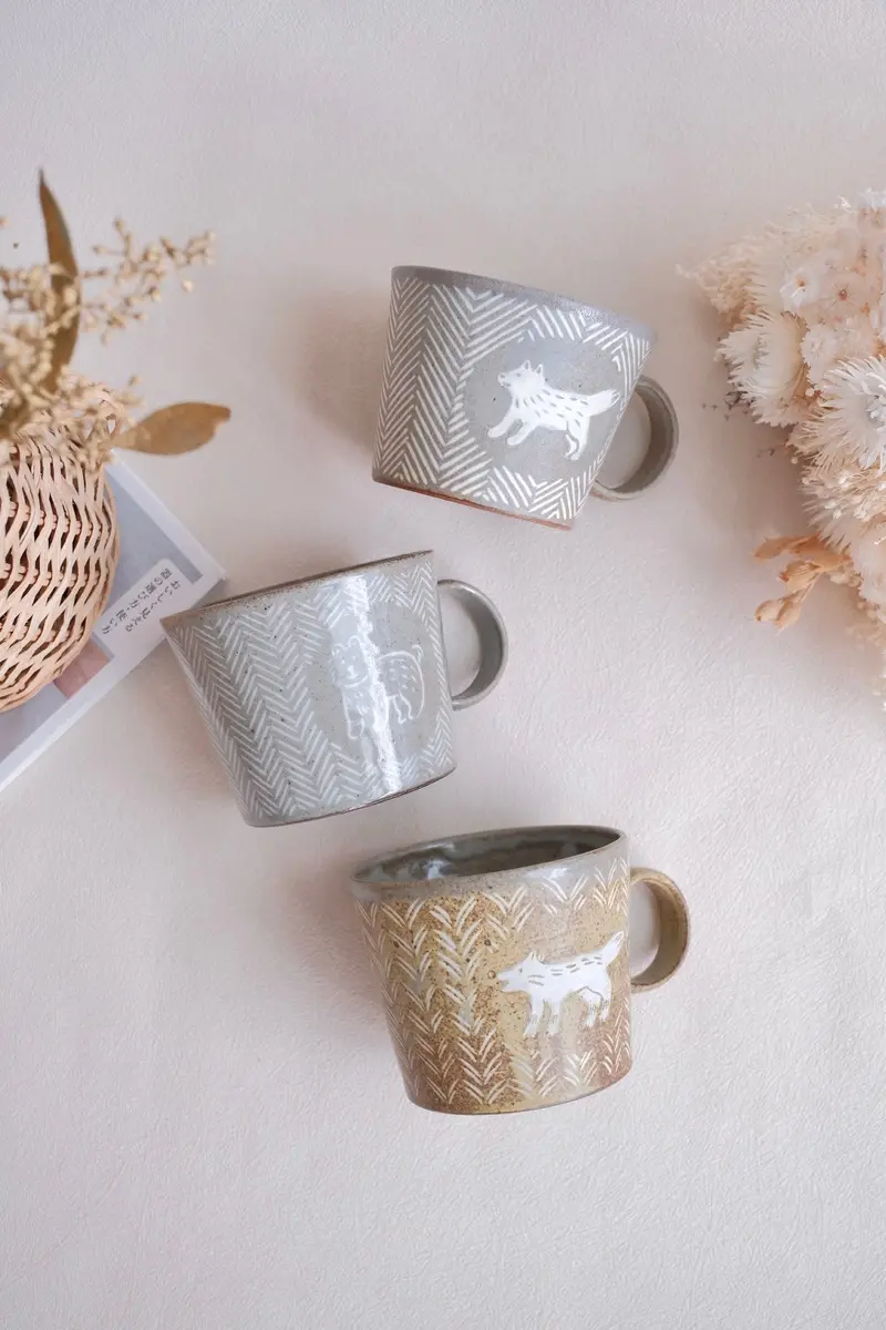 Ayane Hamada Animal Series Ceramic Mug (Model Ay12) 1
