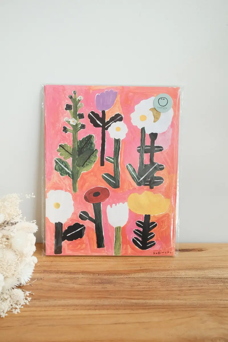 Babincho Art Print: Blossom Design – 21.5 × 27.5 Cm 1