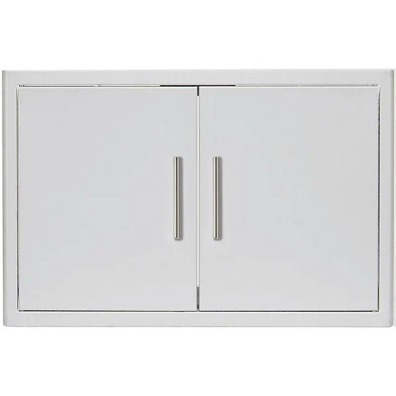 Blaze 32" Stainless Steel Enclosed Storage Cabinet – Soft-Close Hinges & Interior Shelf 1