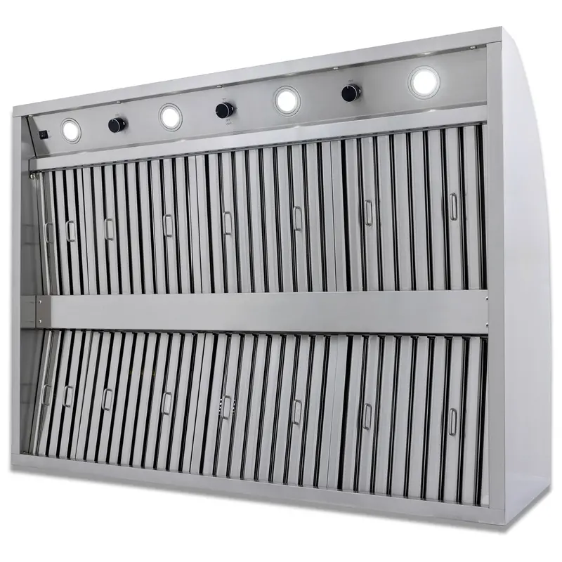 Blaze 48" Stainless Steel Outdoor Ventilation Hood For Grills 1