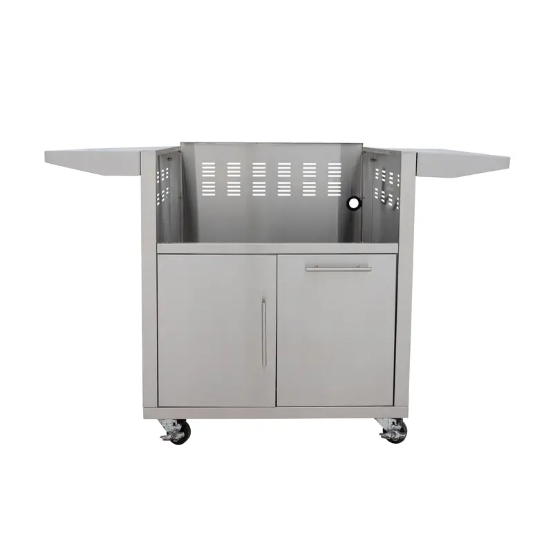 Blaze Lte+ 30-Inch Stainless Steel Gas Griddle Cart – Modular Outdoor Cooking Station 1