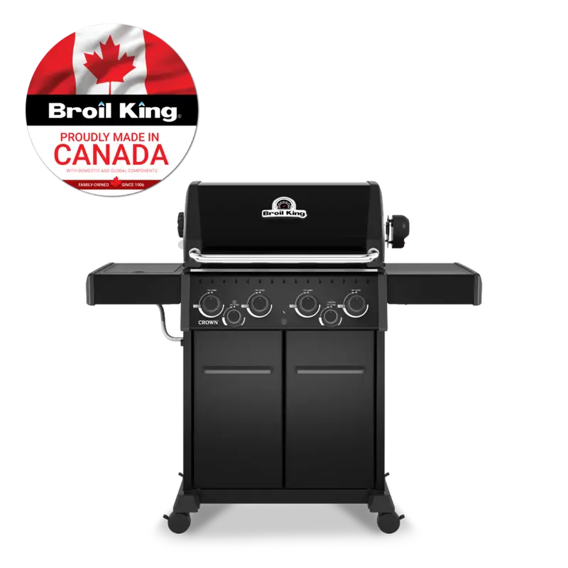 Broil King Crown 490 Shadow Gas Grill – 5-Burner High-Performance Unit 1