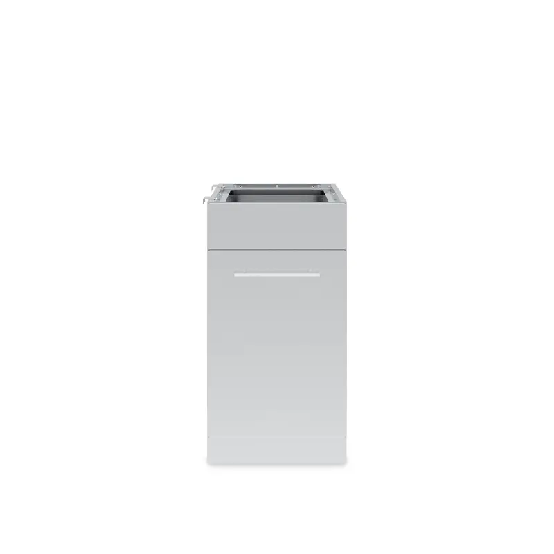 Broil King Enclosed Waste Bin Organizer For Outdoor Kitchens 1