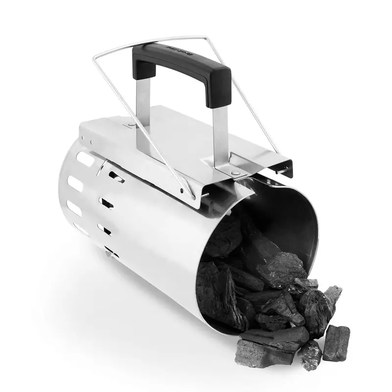 Broil King Stainless Steel Chimney Starter For Charcoal 1