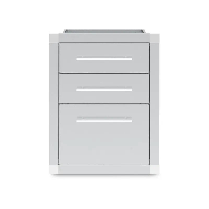 Broil King Three-Drawer Enclosed Storage Unit 1