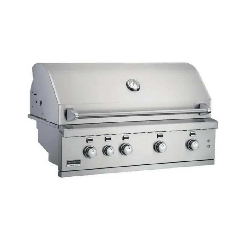 Broilmaster 42-Inch Built-In Gas Grill Head – Stainless Steel, 4 Burners, Led Controls, Ir Sear Zone & Task Lighting 1