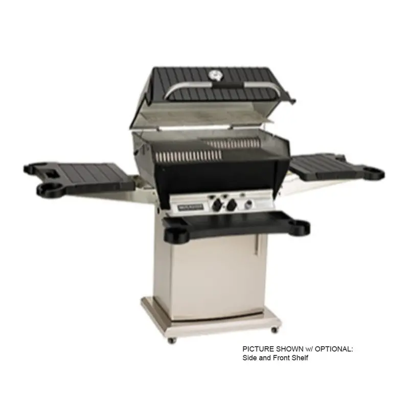 Broilmaster P3X Premium Natural Gas Grill With Stainless Steel Storage Cart 1