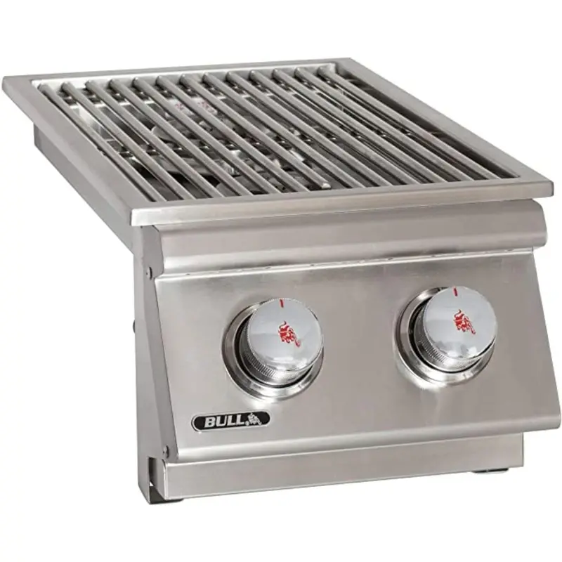 Bull 11-Inch Dual Slide-In Gas Side Burner 1
