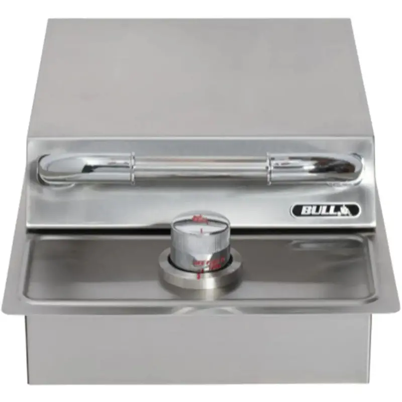 Bull 12-Inch Stainless Steel Drop-In Gas Side Burner 1
