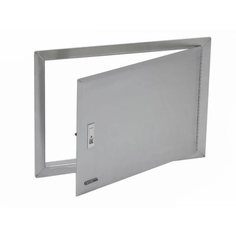 Bull 23-Inch Horizontal Single-Door Stainless Steel Outdoor Fridge 1
