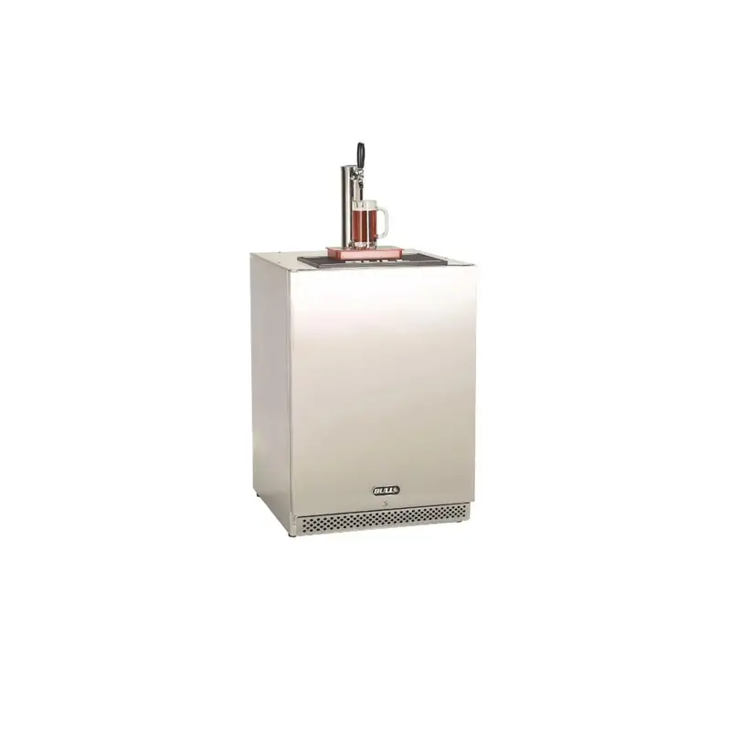 Bull 24-Inch Outdoor Kegerator – 6.6 Cu Ft Capacity, Single-Tap System 1