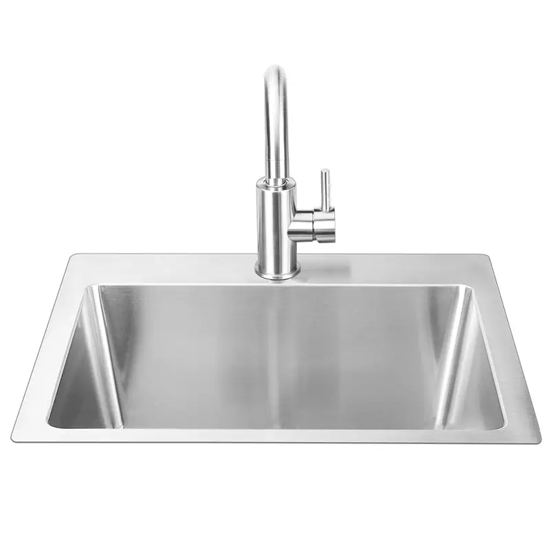 Bull 24-Inch Premium Dual-Mount Stainless Steel Sink 1
