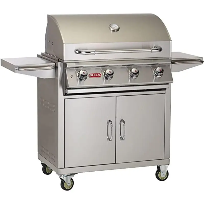 Bull 30-Inch 4-Burner Lonestar Select Gas Grill With Heavy-Duty Cart 1