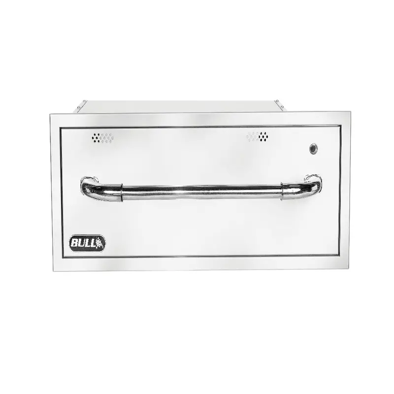 Bull 30-Inch Stainless Steel Warming Drawer For Food Service 1