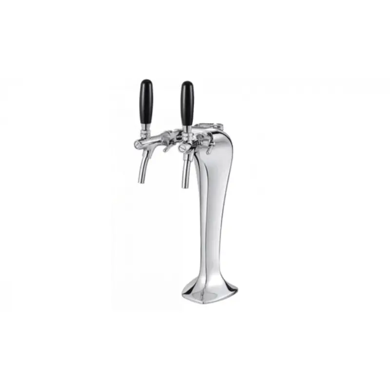 Bull 4-Inch Dual-Tap Kegerator Tower For Home Bars 1