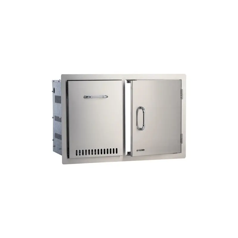 Bull Stainless Steel Propane Drawer Combo With Reveal Panel 1
