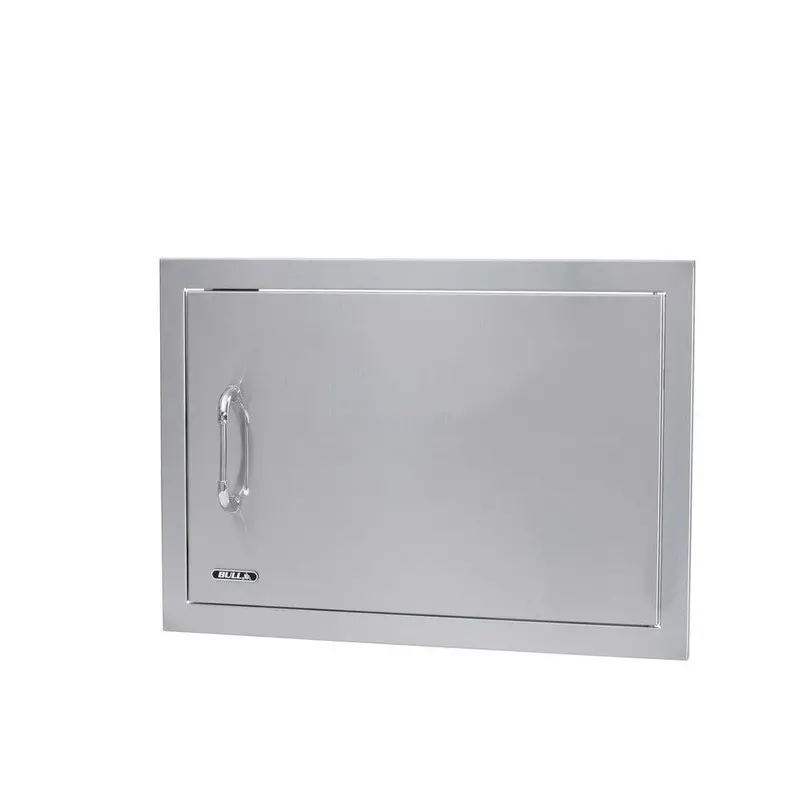 Bull Stainless Steel Single-Door Cabinet With Reveal Trim 1