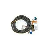 Burnaby 3/8-Inch X 10-Foot Black Rubber Gas Hose 1