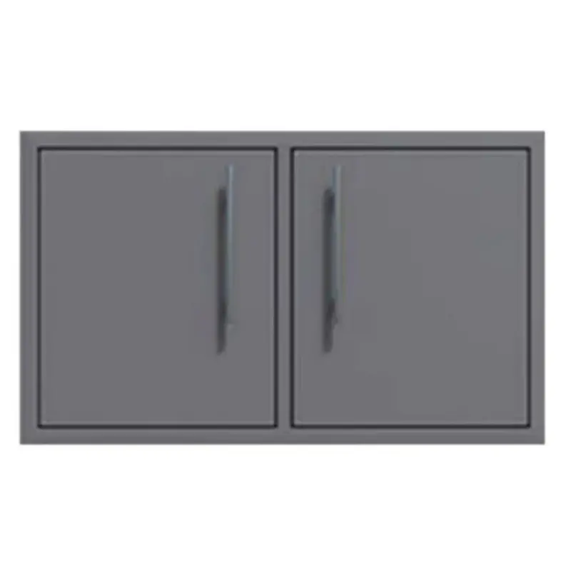 Challenger Designs 30-Inch Canyon Series Under-Grill Dual-Door Grill Cabinet 1