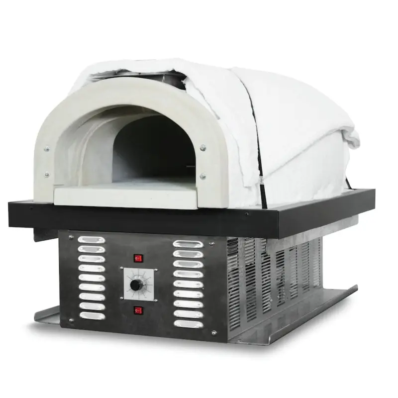 Chicago Brick Oven Cbo-750 Commercial Diy Hybrid Pizza Oven Kit — 38" X 28", Wood & Propane 1