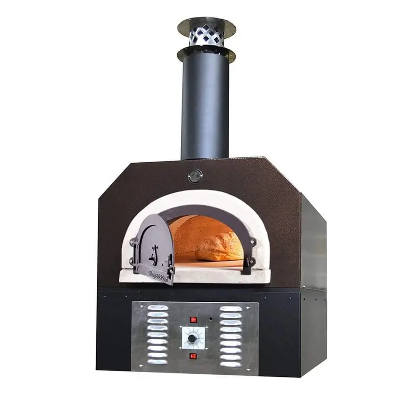 Chicago Brick Oven Cbo-750 Residential Hybrid Pizza Oven — 38" X 28", Wood & Propane, Copper Vein Hood & Skirt 1