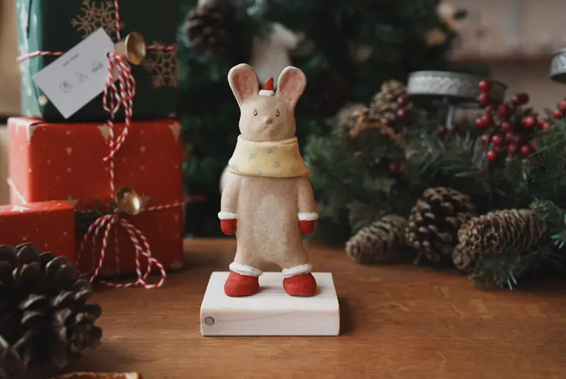 Coco Stone Festive Christmas Decorative Figurine (Cs01 #9) 1