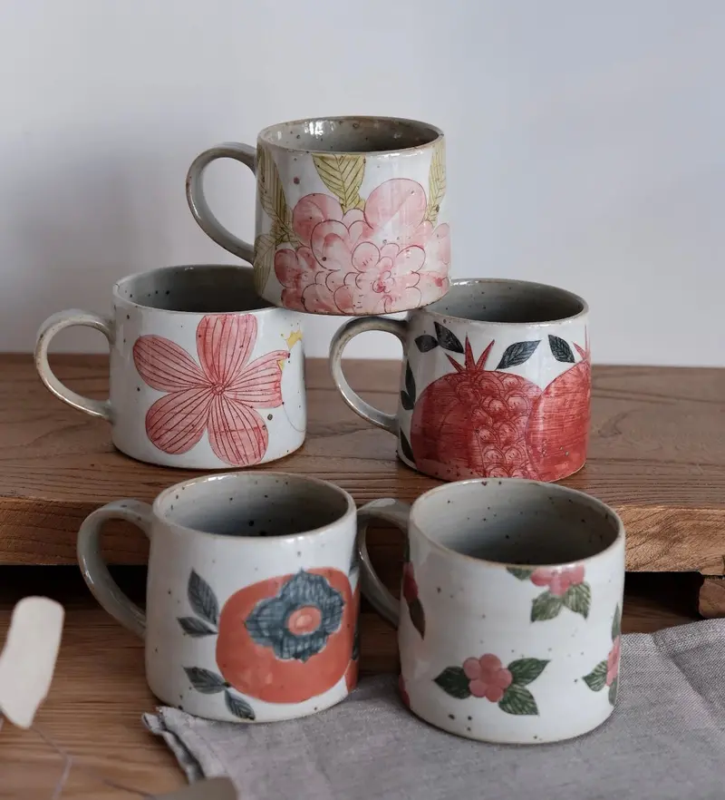 Cool Banana Artisan Ceramic Coffee Cup Set 1