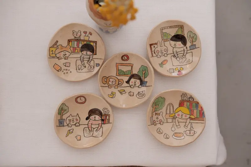Cosael Compact Round Serving Plate 1