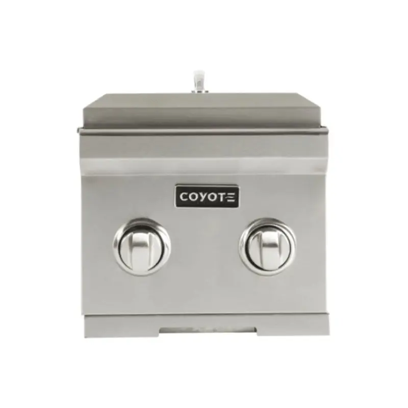 Coyote 13" Dual-Side Burner For Built-In Grills – Liquid Propane Powered 1