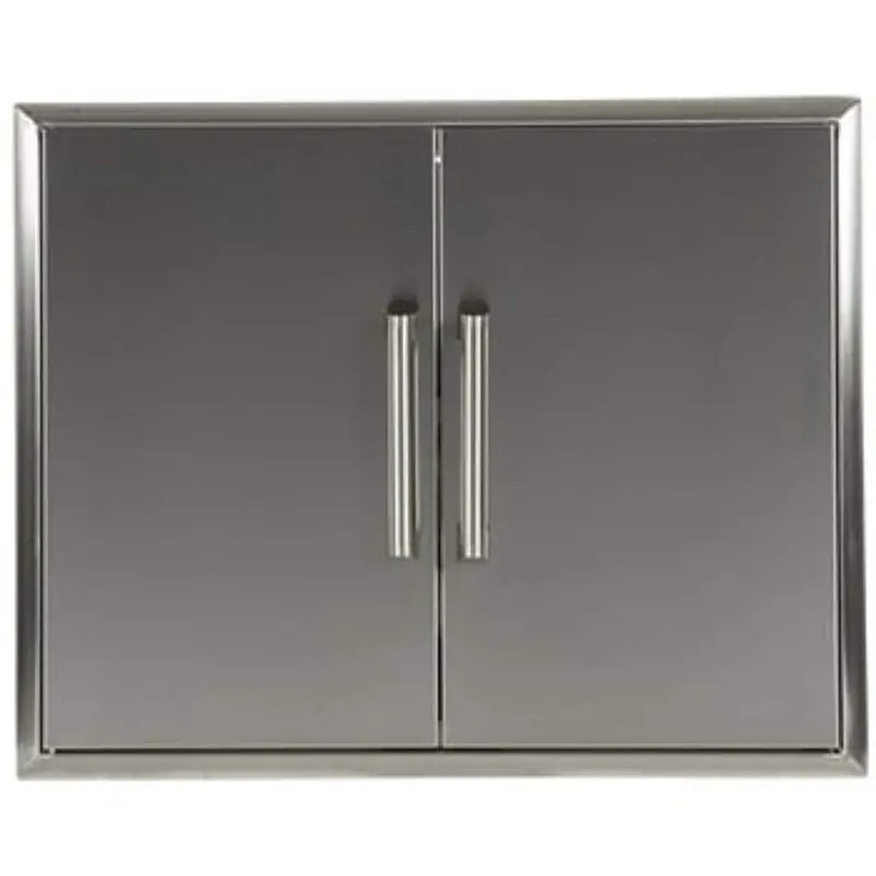 Coyote 31-Inch Dual-Access Grill Doors 1