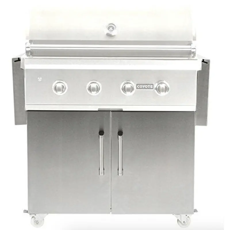 Coyote 36-Inch Gas Grill Stand With Mobile Cart Base 1