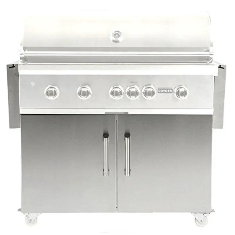 Coyote 42-Inch Gas Grill Stand With Cart Design 1