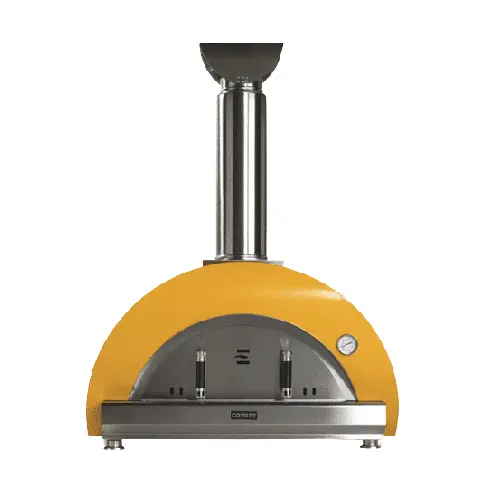 Coyote Duomo 40" Yellow Wood-Fired Pizza Oven – High-Heat Outdoor Pizza Oven 1
