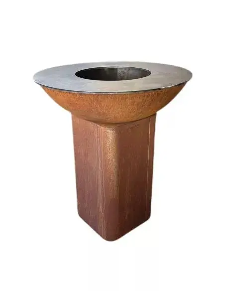 Curvo Corten Fire Pit – 72 Cm Diameter 1