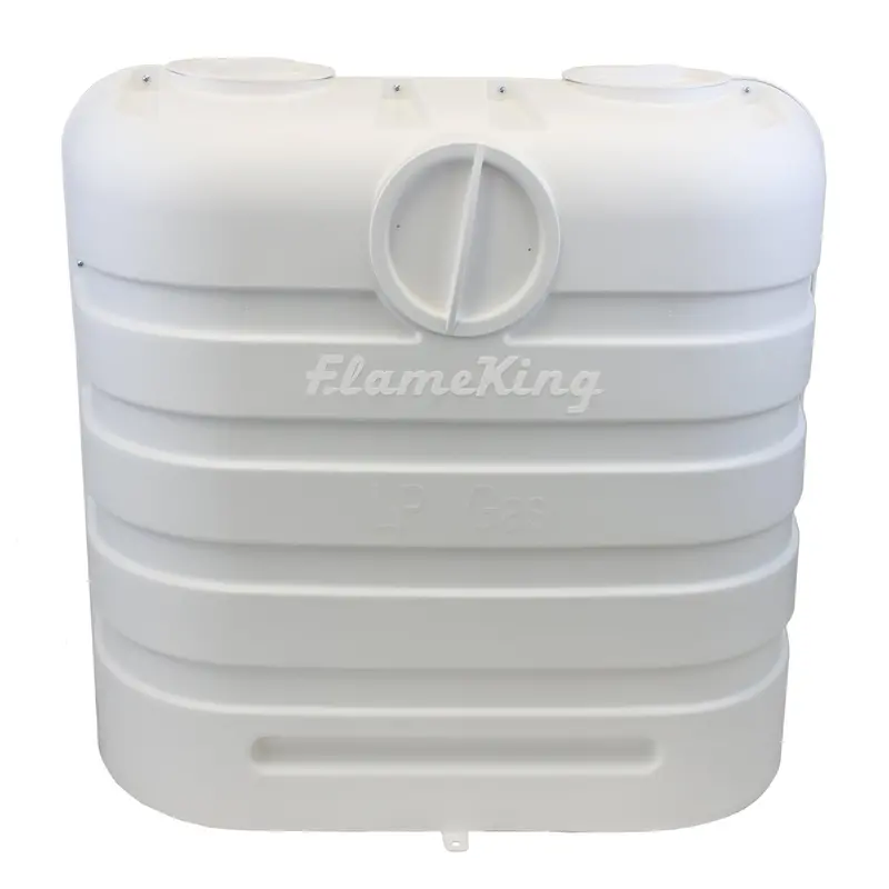 Dual-Tank Protective Cover For 30Lb Lp Propane Cylinders – Flame King Rv & Trailer Accessory 1