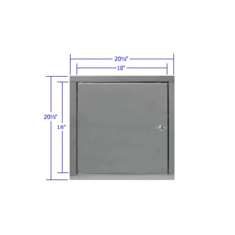 Electrichef 18" X 18" Single-Panel Stainless Steel Access Door 1