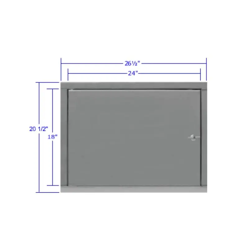 Electrichef 18" X 24" Single-Panel Stainless Steel Access Door 1