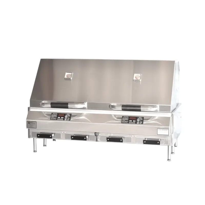 Electrichef Diamond 48-Inch Dual-Zone Tabletop Electric Grill For Outdoor Use 1