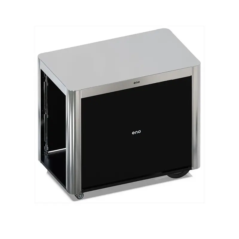 Eno Achille 92 Cm Stainless Steel Trolley With Fabric Curtain 1