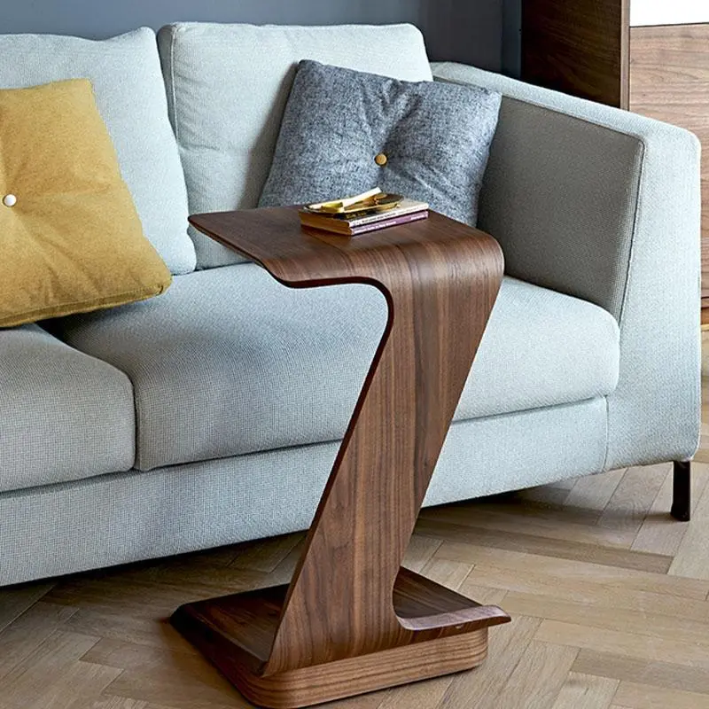 Ergonomic Curved Accent Table By Moreln 1